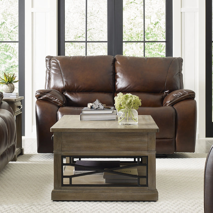 Parker Living Vail - Burnt Sienna Power Reclining Sofa and Loveseat