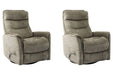 Parker Living Gemini Swivel Glider Recliner Two Pack