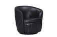 Parker Living Barolo 100% Italian Leather Swivel Club Chair Two Pack