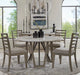 Parker House Pure Modern Dining 54 Inch Round Table with Wood Base