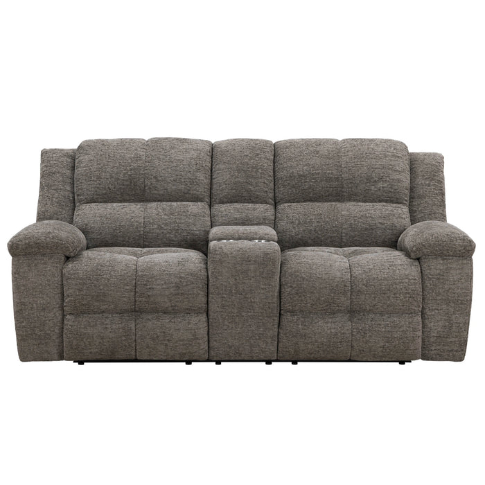 Parker Living Buster Manual Reclining Console Loveseat