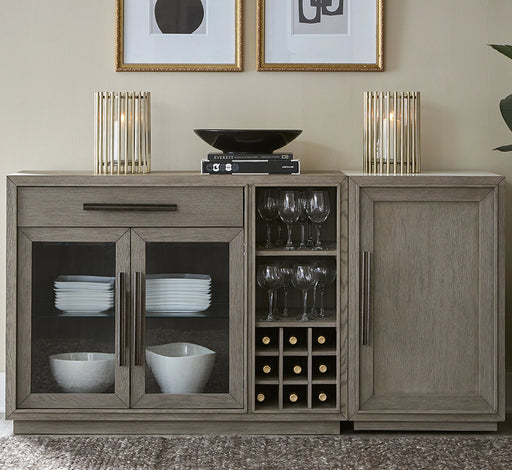 Parker House Pure Modern Dining Multi Functional Server with Bar Cabinet