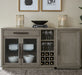 Parker House Pure Modern Dining Multi Functional Server with Bar Cabinet