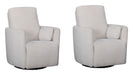 Parker Living Turner Manual Swivel Glider Recliner Two Pack