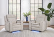 Parker Living Armstrong Power Recliner with Heat Massage and Auto-Glide Two Pack
