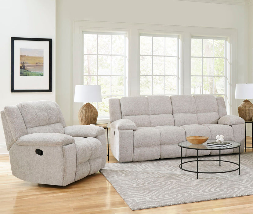 Parker Living Buster Manual Reclining Sofa and Recliner