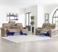 Parker Living Equinox Power Reclining Console Loveseat