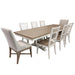 Parker House Americana Modern Dining 88 inch Trestle Extendable Dining Table