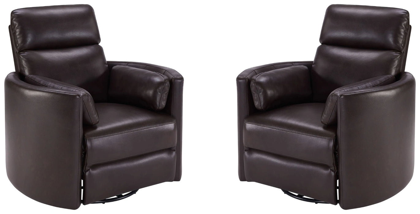 Parker Living Radius - Powered By Freemotion Cordless Power Swivel Glider Recliner Two Pack