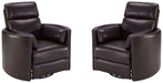 Parker Living Radius - Powered By Freemotion Cordless Power Swivel Glider Recliner Two Pack