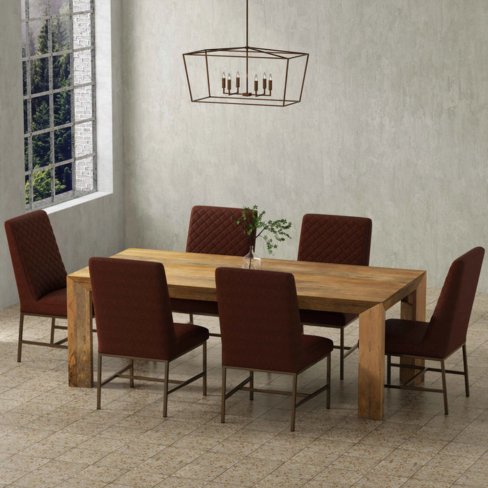Parker House Crossings - Downtown Dining 86 Inch Rectangular Dining Table