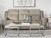 Parker Living Penfield - Frappe Power Reclining Sofa and Two Recliners