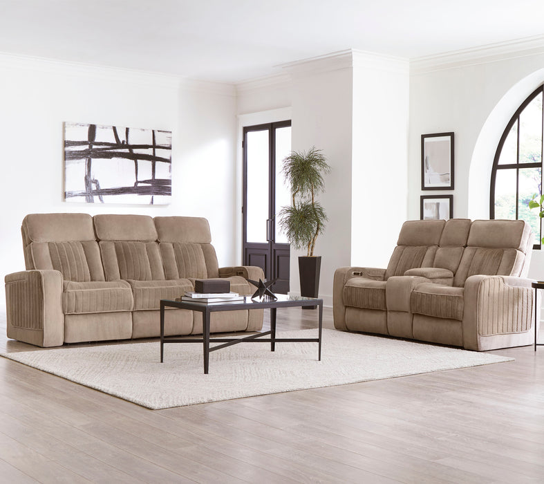 Parker Living Equinox Power Reclining Sofa and Loveseat