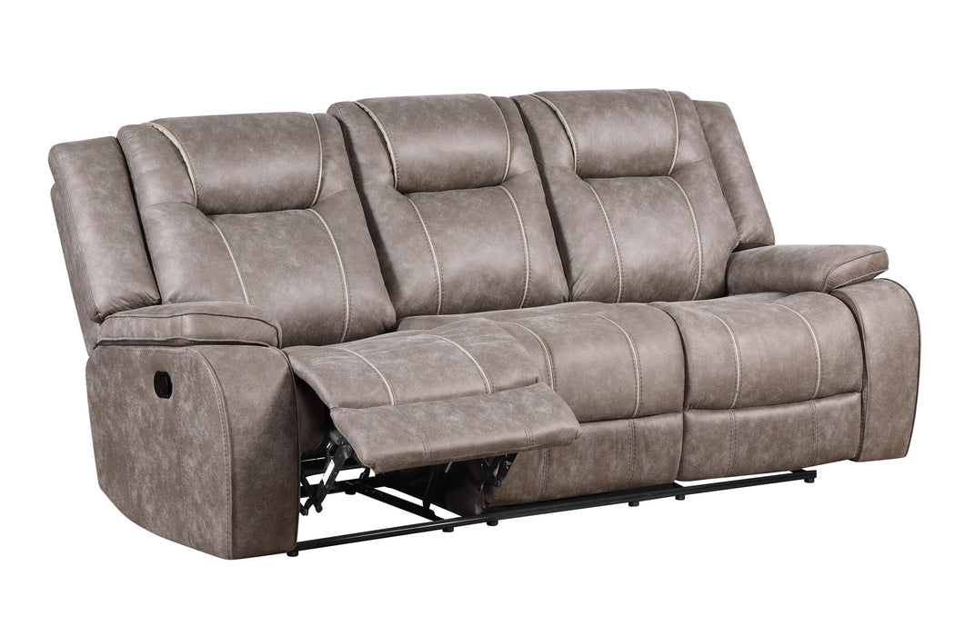 Parker Living Blake - Desert Taupe Manual Glider Reclining Sofa and Two Recliners