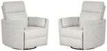 Parker Living Radius Power Swivel Glider Recliner Two Pack