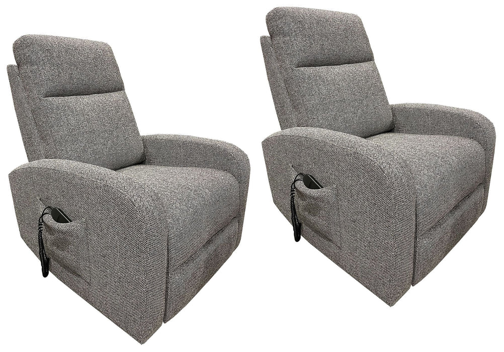 Parker Living Thriller - Natural Beauty Grey Power Lift Recliner Two Pack