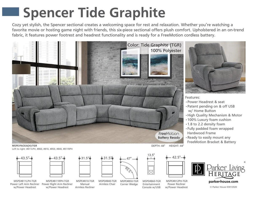 Parker House Spencer Entertainment Console