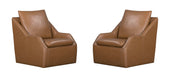 Parker Living Asher Swivel Accent Chair Two Pack