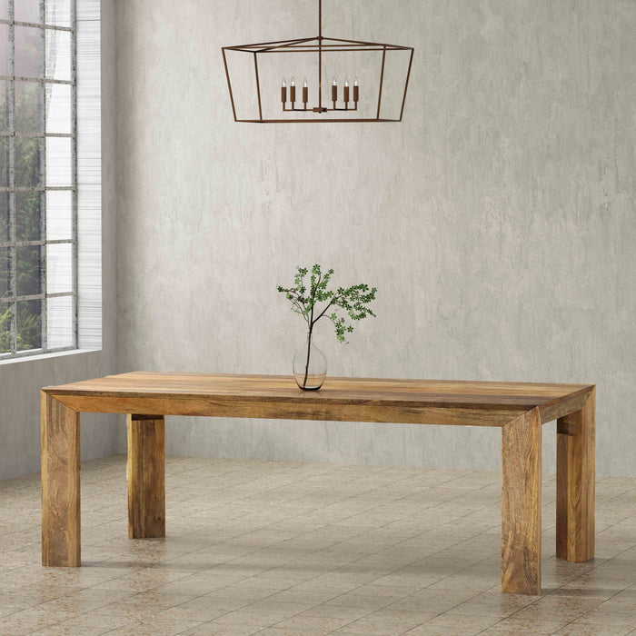 Parker House Crossings - Downtown Dining 86 Inch Rectangular Dining Table With 4 Upholstered Chairs