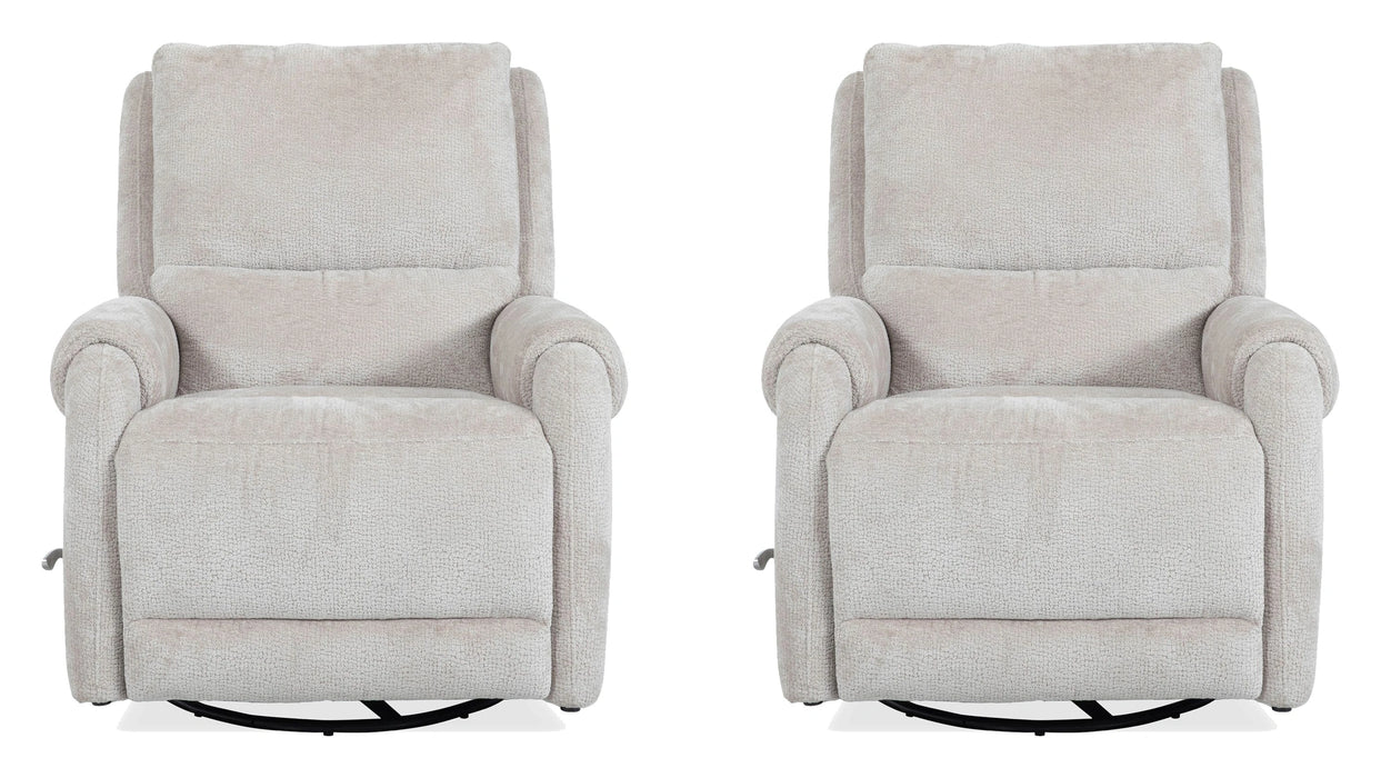 Parker Living Gentry Manual Swivel Glider Recliner Two Pack
