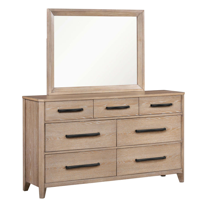 Parker House Breckenridge - Bedroom Queen Bed with Dresser and Mirror