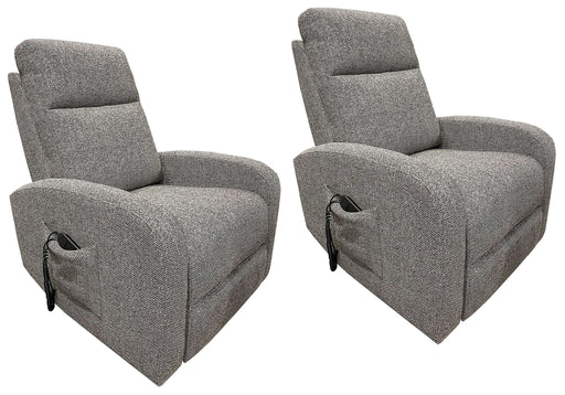 Parker Living Thriller - Natural Beauty Grey Power Lift Recliner Two Pack