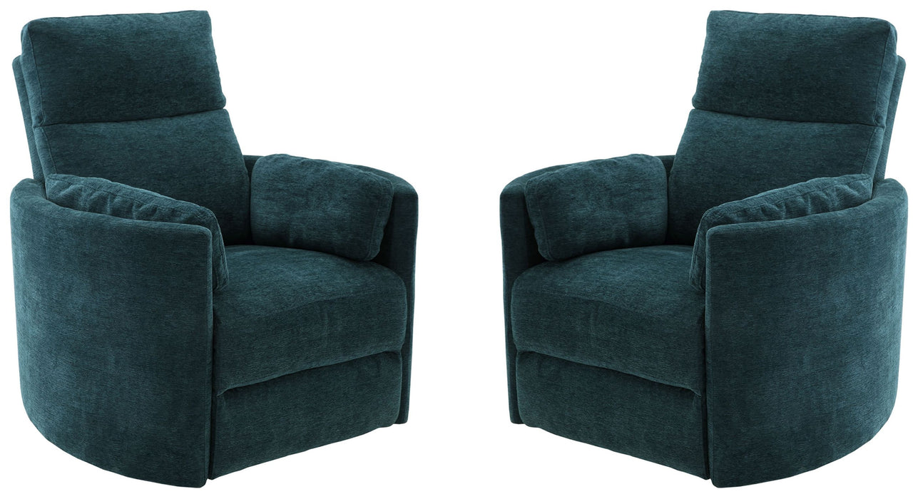 Parker Living Radius Power Swivel Glider Recliner Two Pack