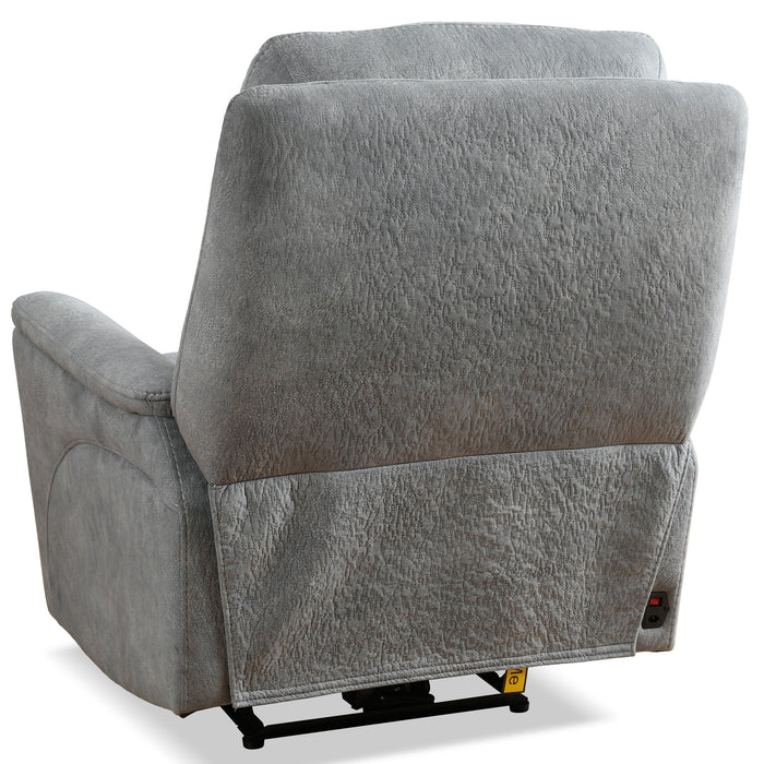 Parker Living Linus - Hudson Grey Power Reclining Sofa and Two Recliners