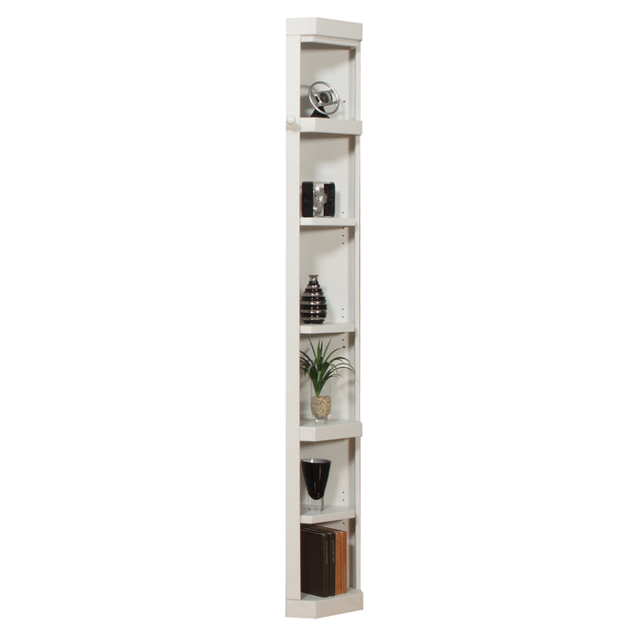 Parker House Boca 9 Piece Entertainment Wall with Corner Bookcases