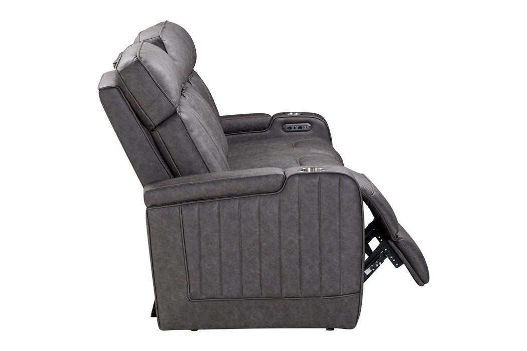 Parker Living Equinox Power Reclining Sofa with Drop Down Table