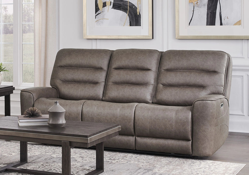 Parker Living Lawson - Sydney Brunette Zero Gravity Power Reclining Sofa Loveseat and Recliner