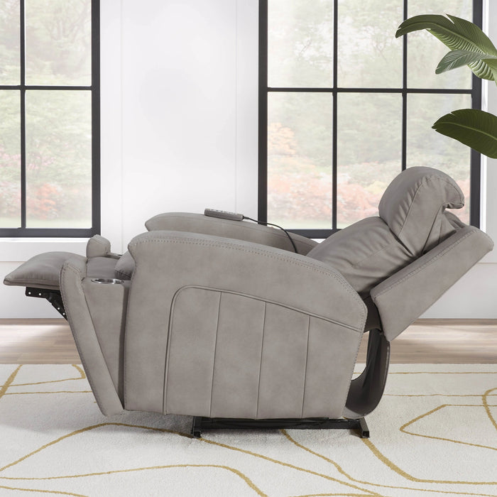 Parker Living Armstrong Power Recliner with Heat Massage and Auto-Glide