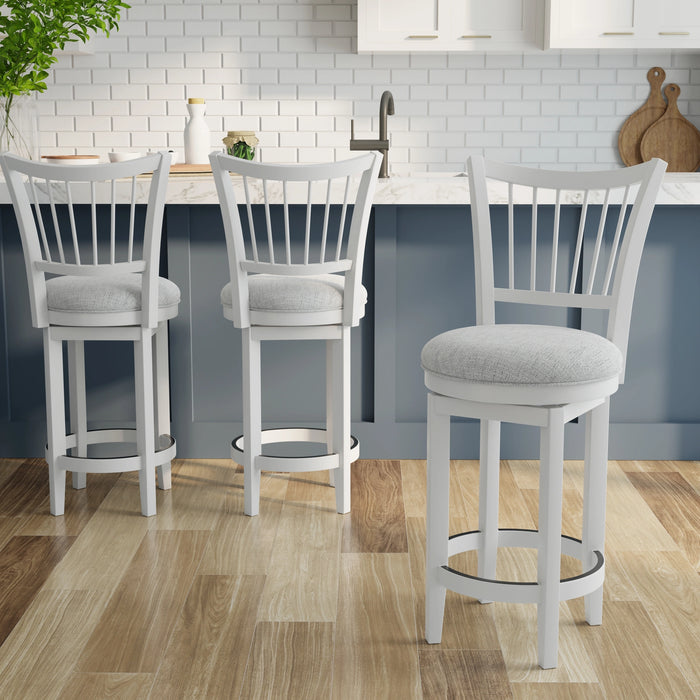 Parker House Americana Modern Dining Spindle Back Swivel Barstool