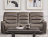 Parker Living Lawson - Sydney Brunette Zero Gravity Power Reclining Sofa Loveseat and Recliner