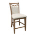 Parker House Americana Modern Dining Upholstered Counter Chair Two Pack