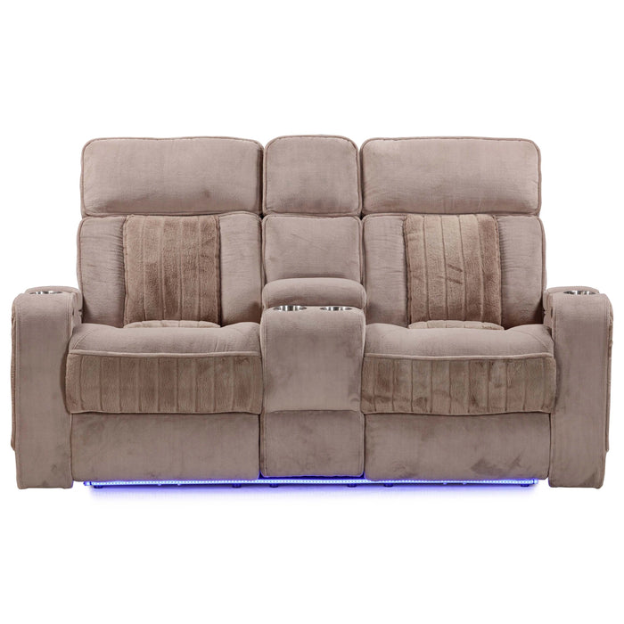 Parker Living Equinox Power Reclining Console Loveseat