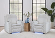 Parker Living Armstrong Power Recliner with Heat Massage and Auto-Glide Two Pack