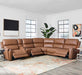 Parker Living Hancock 6 Piece Zero Gravity Power Reclining Sectional with Power Adjustable Headrests