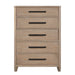 Parker House Breckenridge - Bedroom Queen Bed 2 Nightstands Dresser with Mirror and Chest