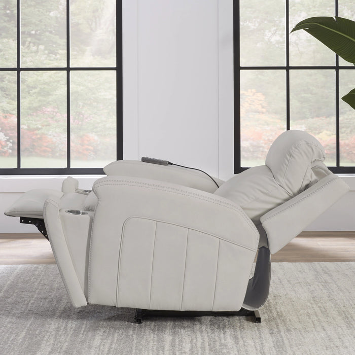 Parker Living Armstrong Power Recliner with Heat Massage and Auto-Glide