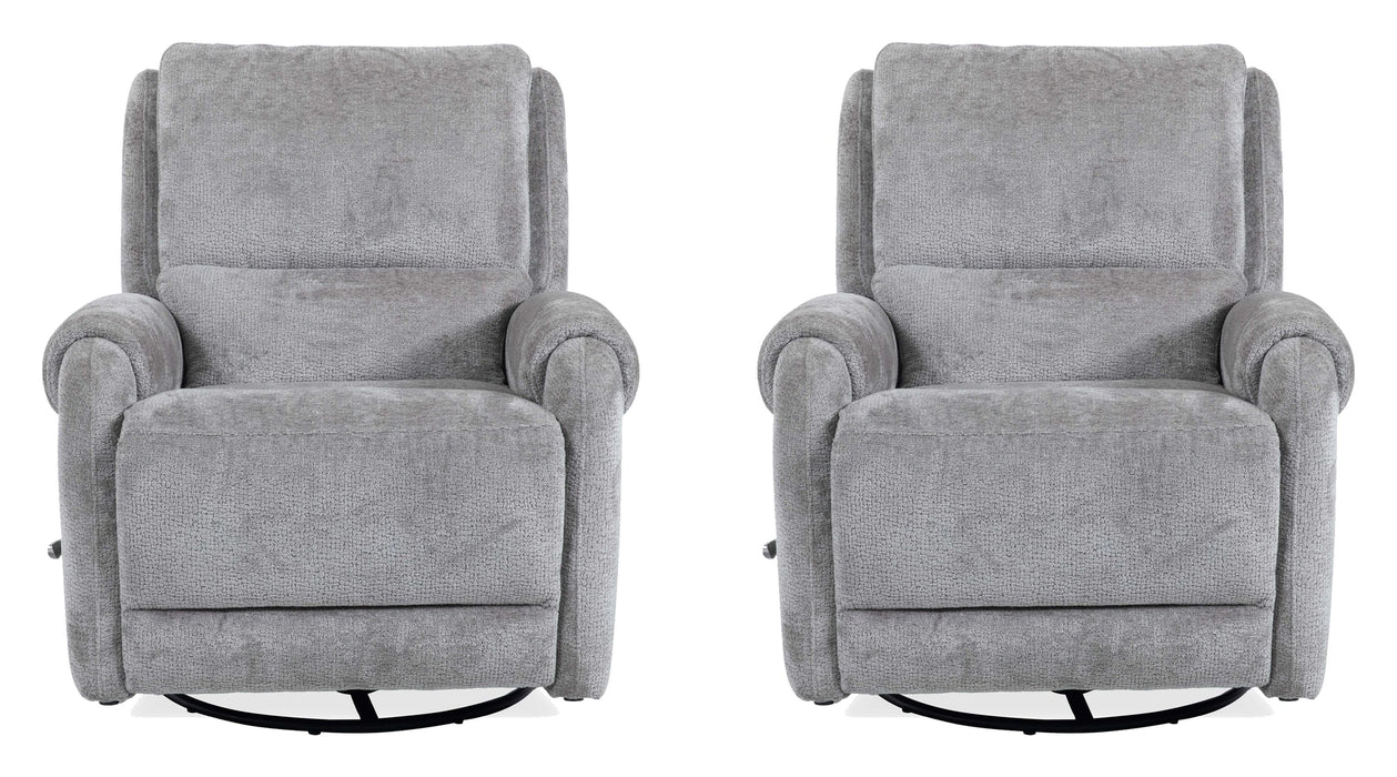 Parker Living Gentry Manual Swivel Glider Recliner Two Pack