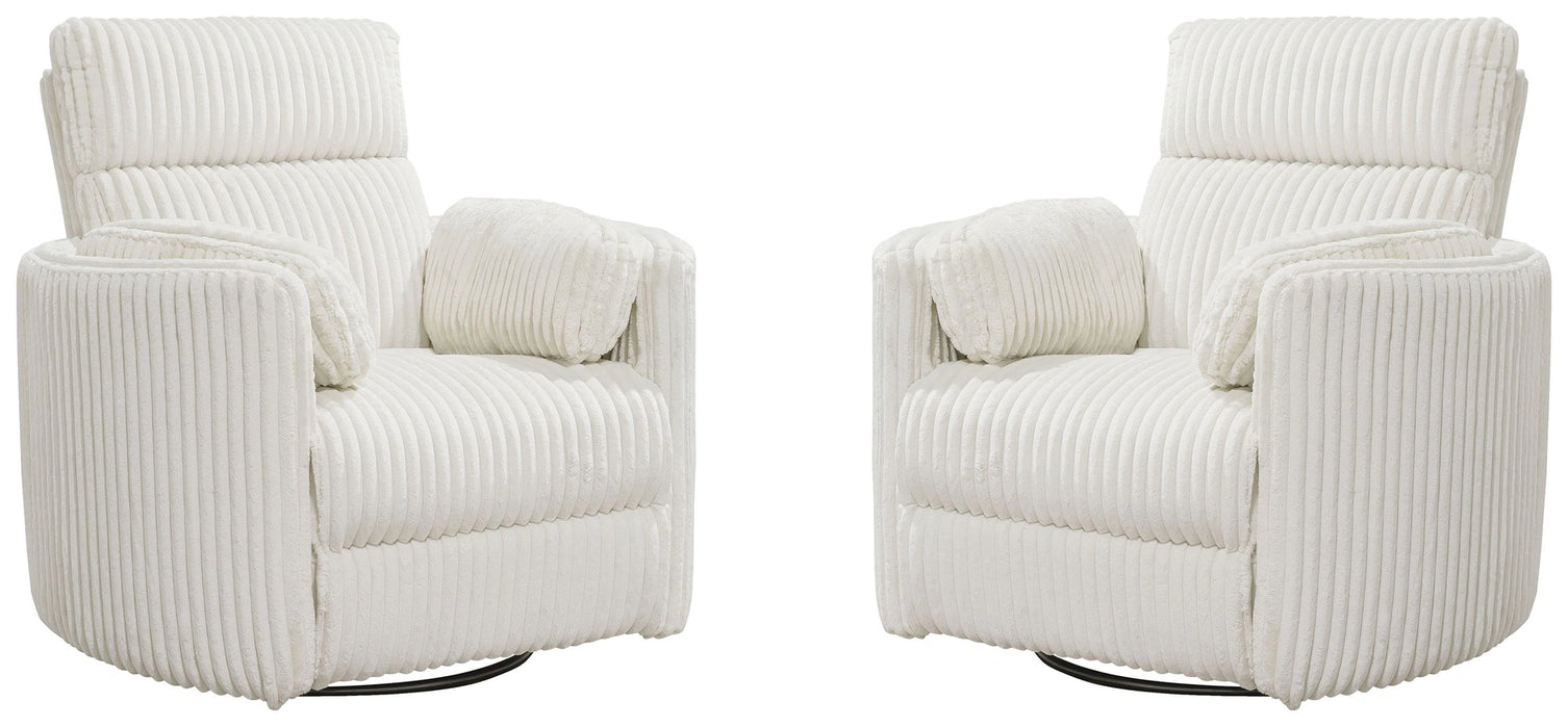 Parker Living Radius Power Swivel Glider Recliner Two Pack