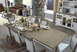 Parker House Americana Modern Dining 88 inch Trestle Extendable Dining Table