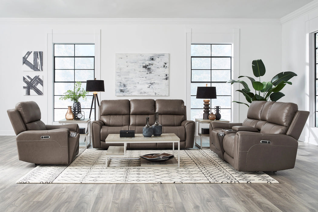 Parker Living Hancock Zero Gravity Power Reclining Console Loveseat P3