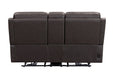 Parker Living Easton - Steamboat Brown Zero Gravity Power Reclining Tilt Console Loveseat P3