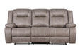 Parker Living Blake - Desert Taupe Manual Glider Reclining Sofa and Two Recliners