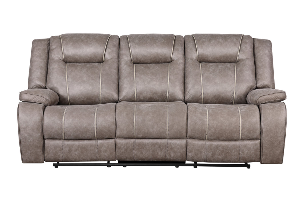 Parker Living Blake - Desert Taupe Manual Reclining Sofa and Loveseat
