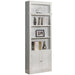 Parker House Boca 9 Piece Entertainment Wall with Corner Bookcases
