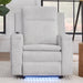 Parker Living Armstrong Power Recliner with Heat Massage and Auto-Glide