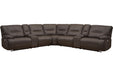 Parker Living Spartacus 7 Piece Modular Power Reclining Sectional with Power Adjustable Headrests